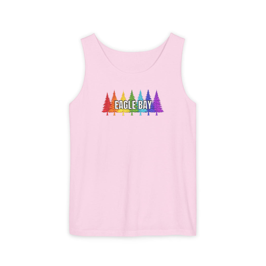 Eagle Bay Unisex Tank - Rainbow Trees