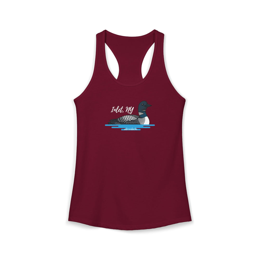 Inlet Loon Ladies Racerback