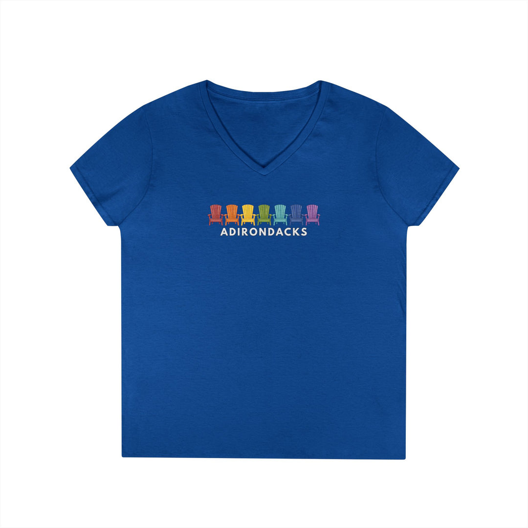 Adirondack Rainbow Chairs Ladies V-Neck