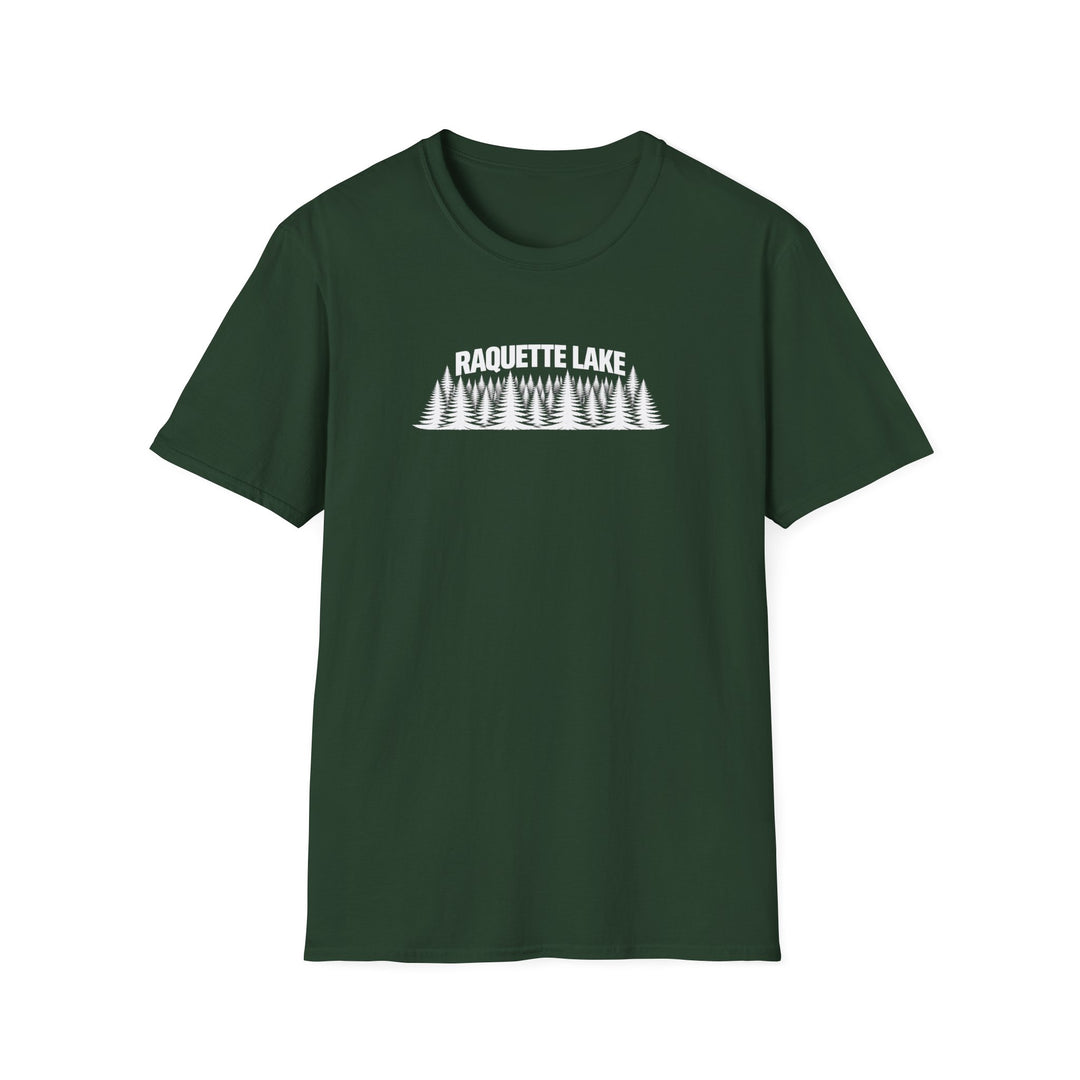Raquette Lake Unisex T-Shirt - Trees