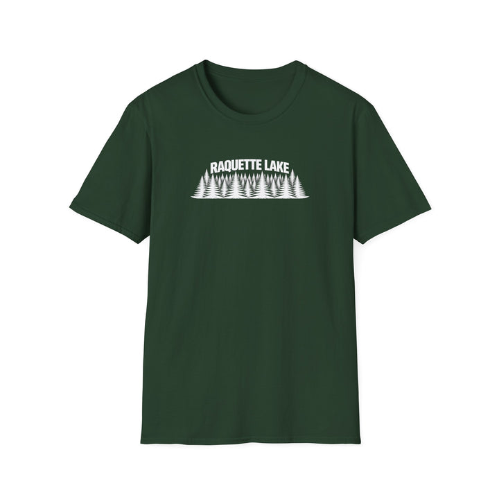 Raquette Lake Unisex T-Shirt - Trees