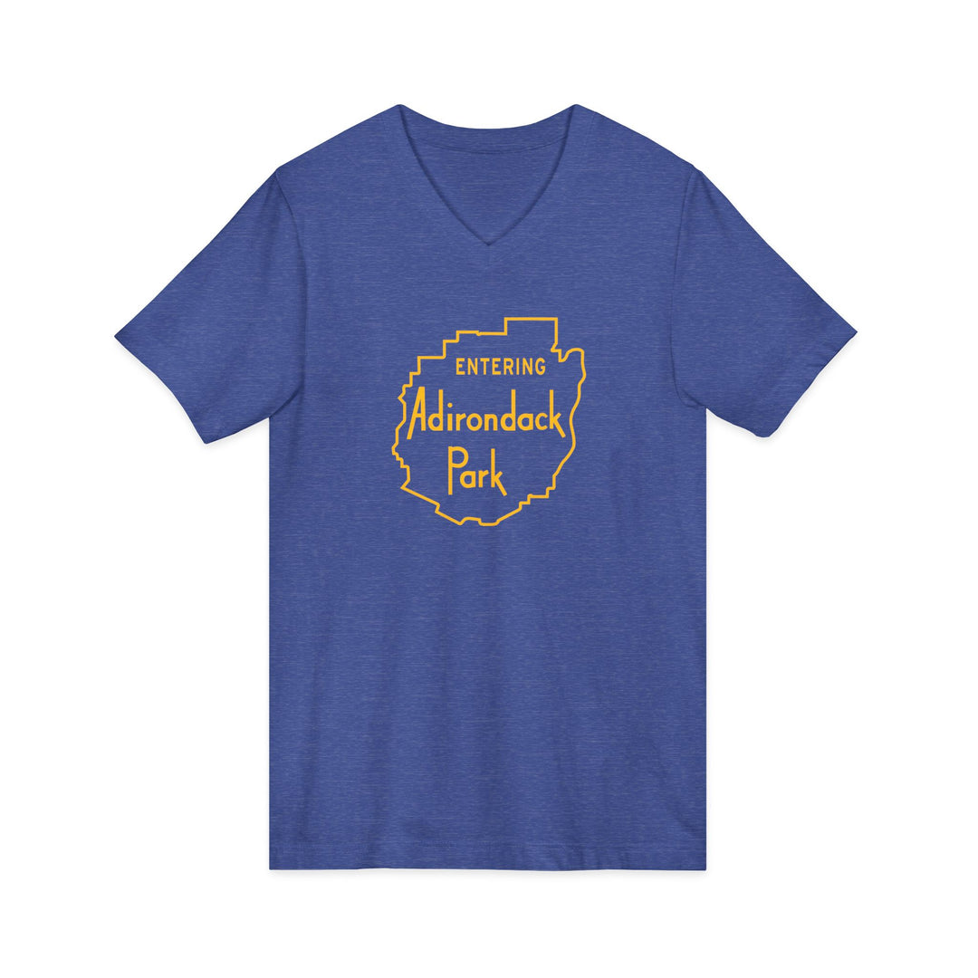 Entering Adirondack Park Unisex V-Neck