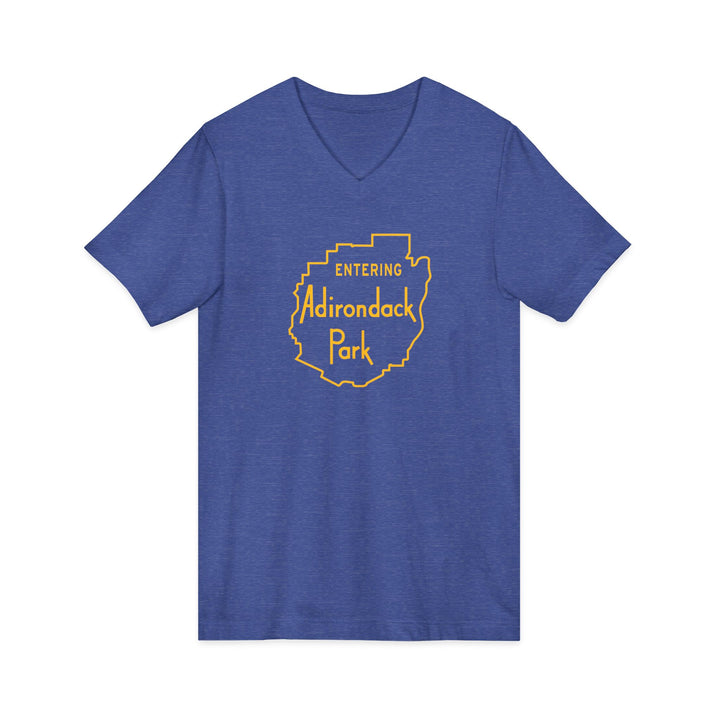 Entering Adirondack Park Unisex V-Neck