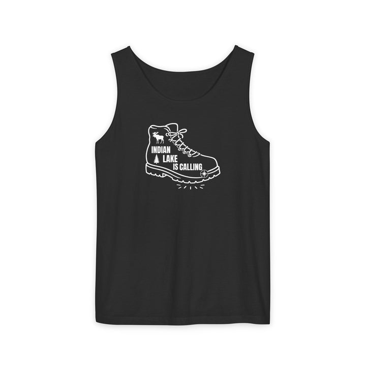Indian Lake is Calling Unisex Tank