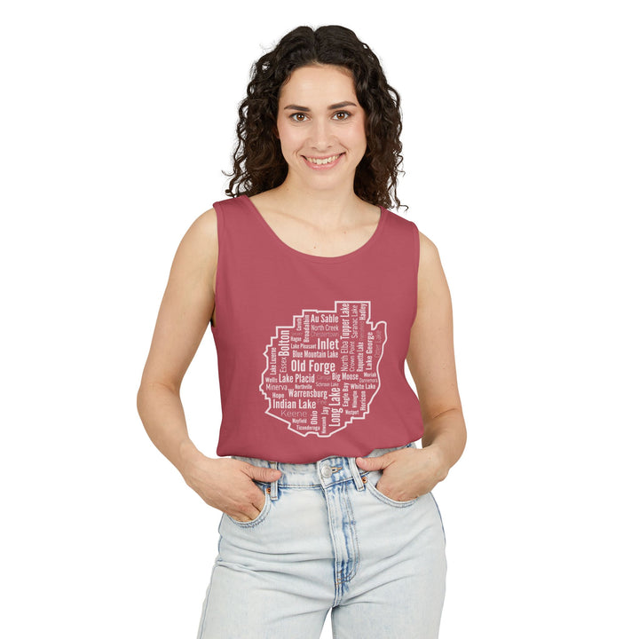 Adirondack Towns Unisex Tank