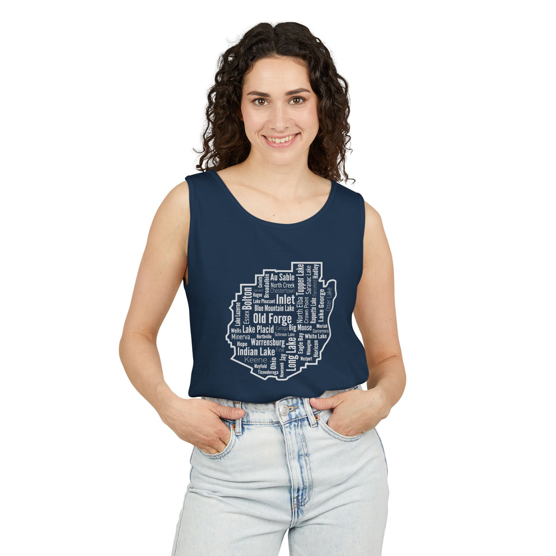 Adirondack Towns Unisex Tank