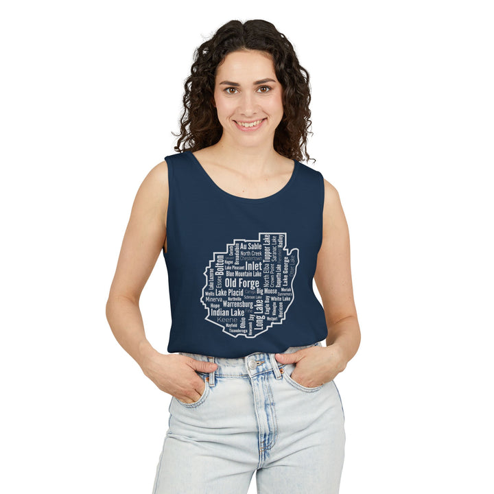 Adirondack Towns Unisex Tank