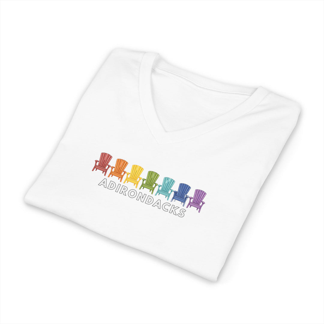 Adirondack Rainbow Chairs Unisex V-Neck