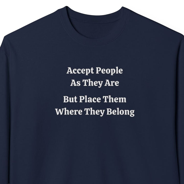 Accept People Sweatshirt