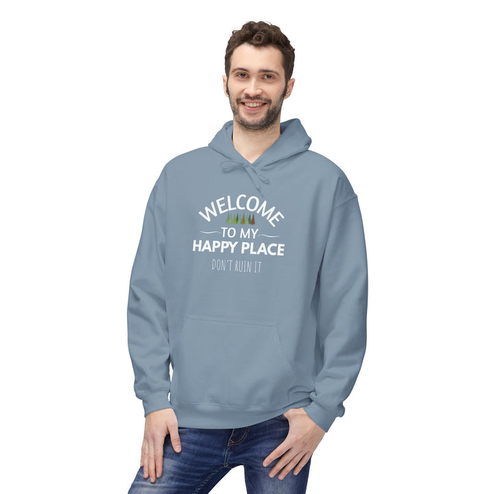 Welcome To My Happy Place Hoodie