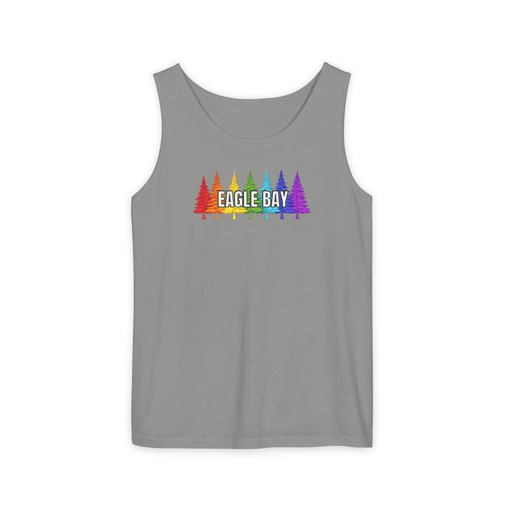 Eagle Bay Unisex Tank - Rainbow Trees