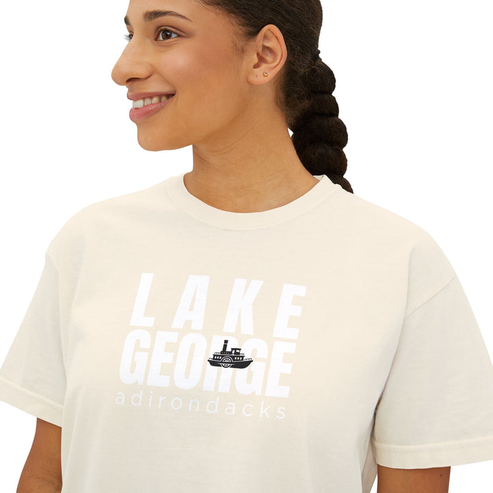 Lake George ADK Ladies Boxy Tee