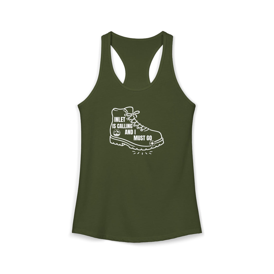 Inlet is Calling Ladies Racerback
