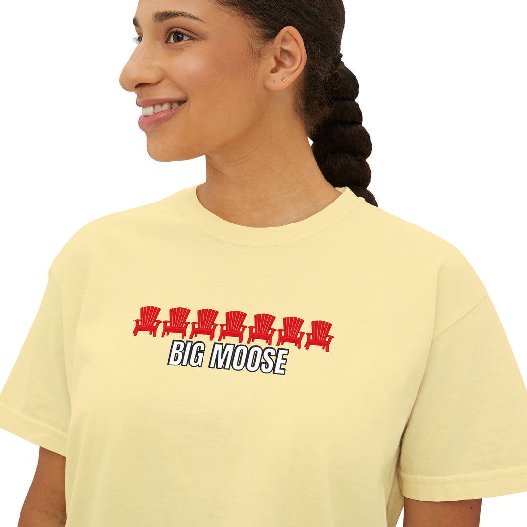 Big Moose ADK Chairs Ladies Boxy Tee