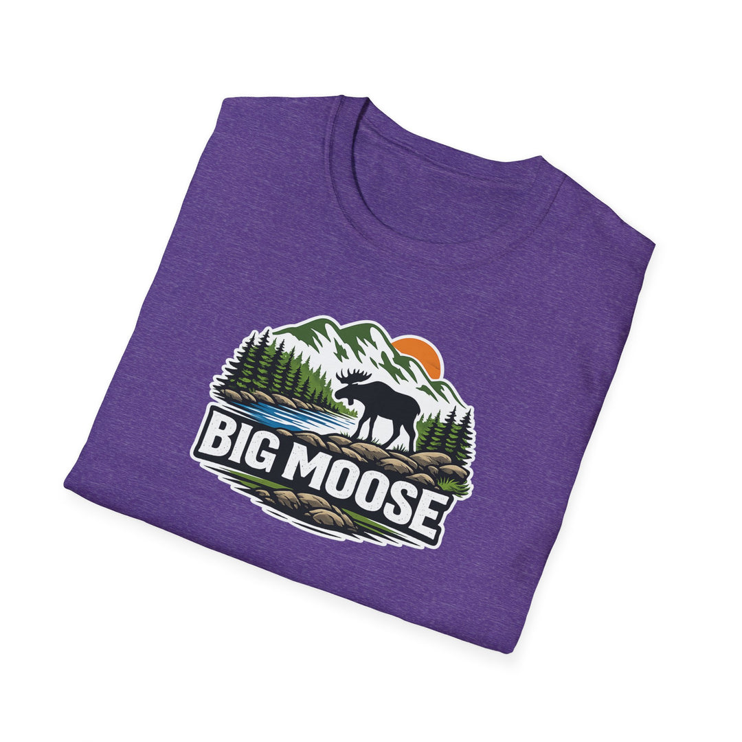 Big Moose Sunset Unisex T-Shirt