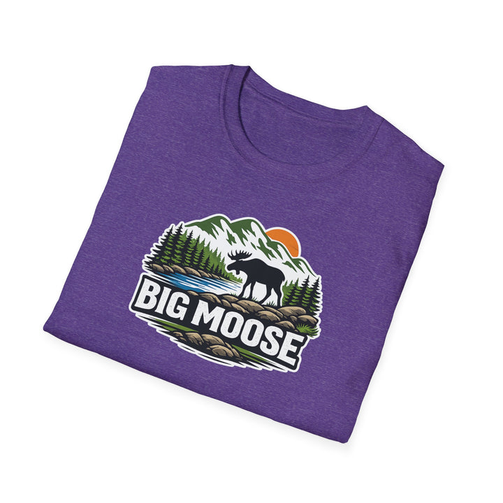 Big Moose Sunset Unisex T-Shirt
