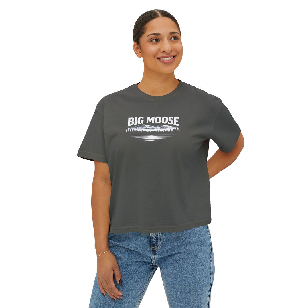 Big Moose Ladies Mtn Boxy Tee