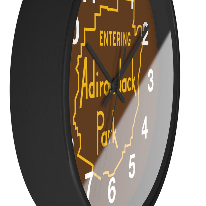 Entering Adirondack Park Wall Clock