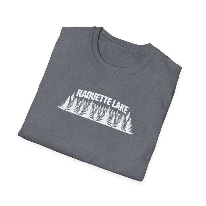 Raquette Lake Unisex T-Shirt - Trees