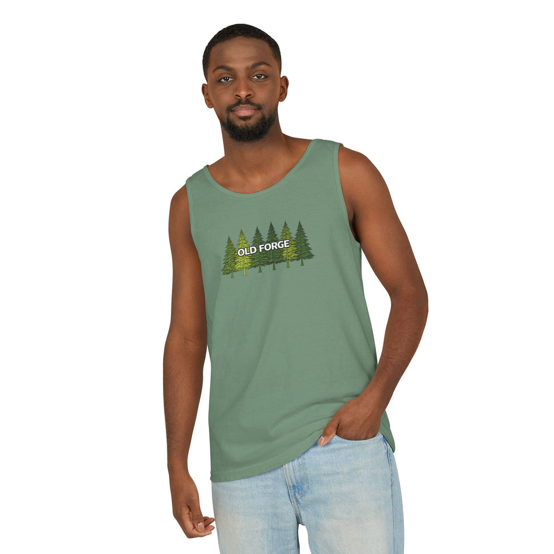 Old Forge Pine Trees Unisex Tank