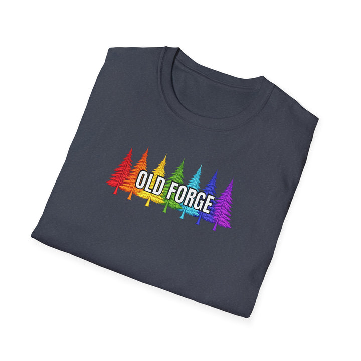 Old Forge Rainbow Trees Unisex T-Shirt
