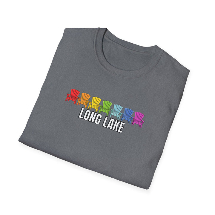 Long Lake Rainbow Chairs Unisex T-Shirt