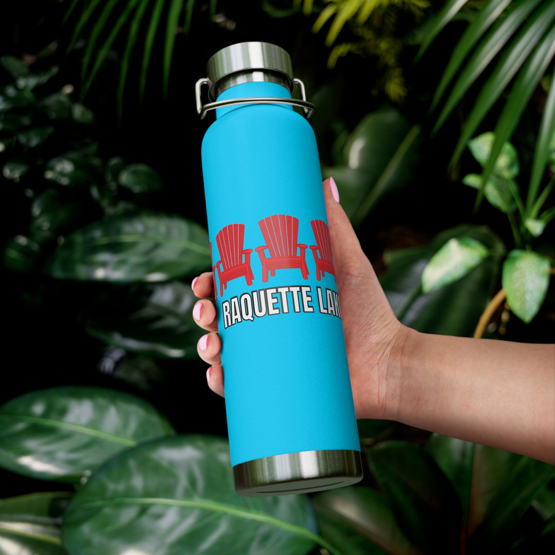 Raquette Lake Adirondack Chairs 22oz Insulated Water Bottle