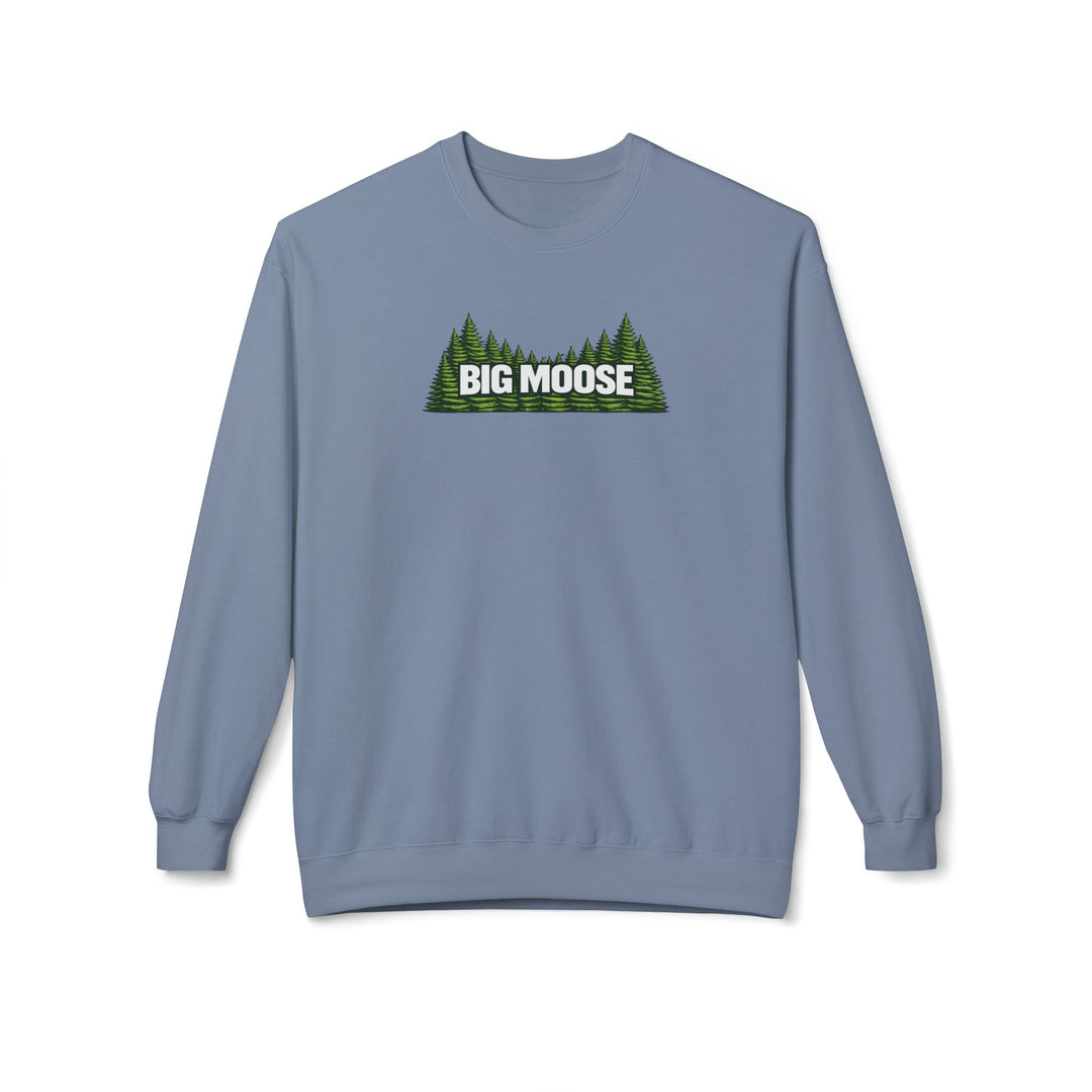 Big Moose Trees Sweatshirts
