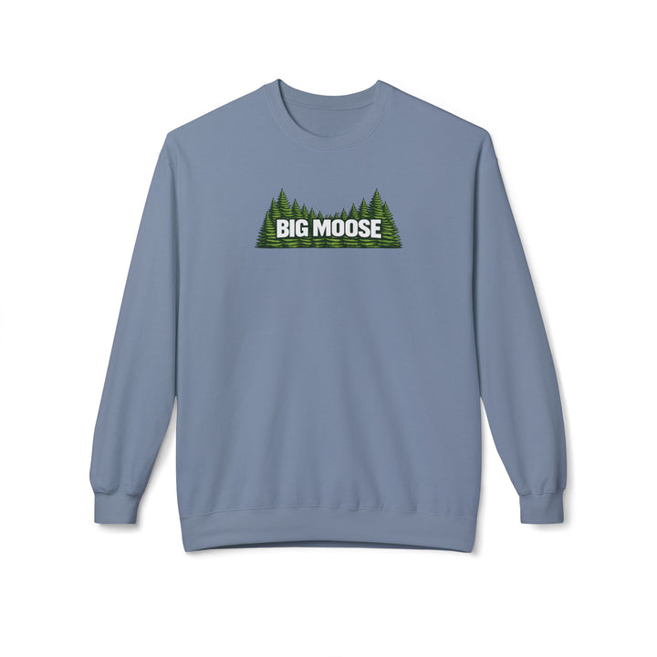 Big Moose Trees Sweatshirts
