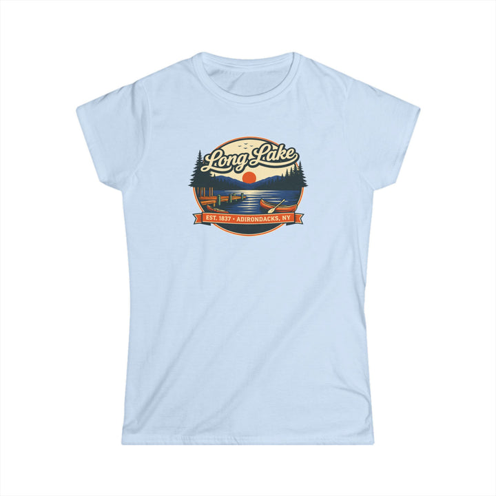 Long Lake Sunset Ladies Tee