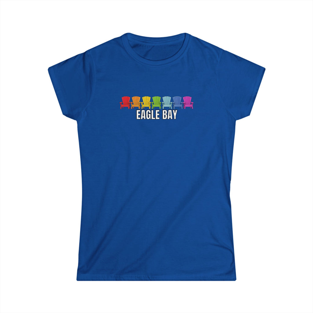 Eagle Bay Ladies Tee - Rainbow Chairs