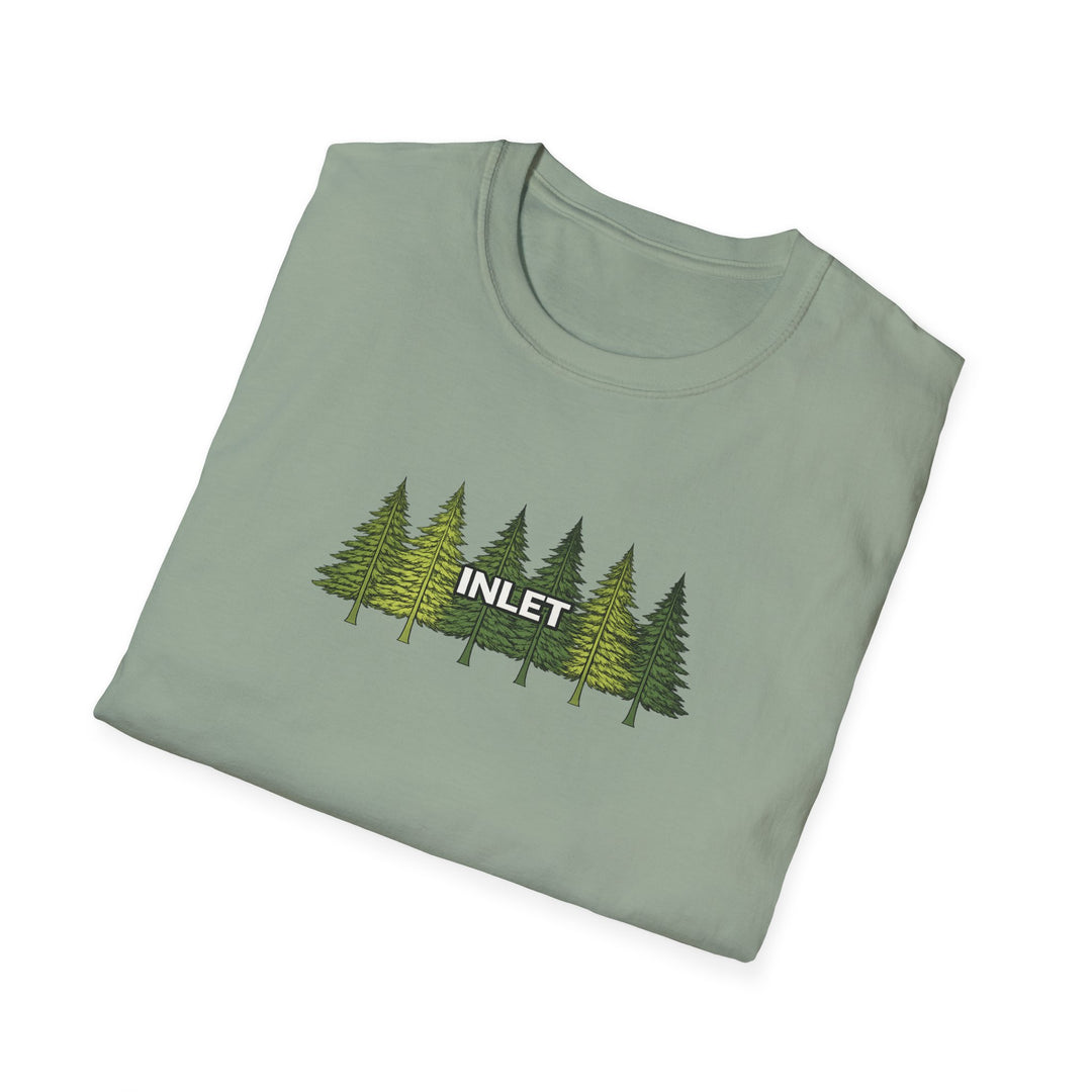 Inlet Unisex T-Shirt - Pine Trees