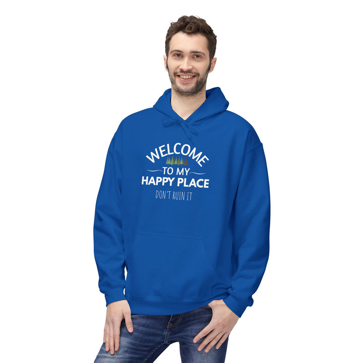 Welcome To My Happy Place Hoodie