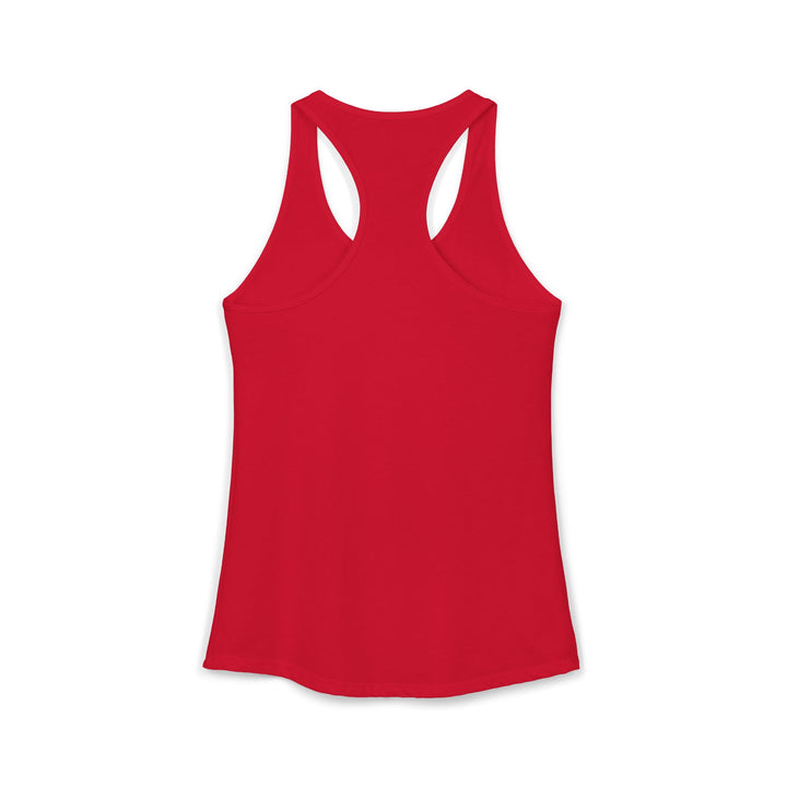 I Might Be Laid Back Ladies Racerback Tank