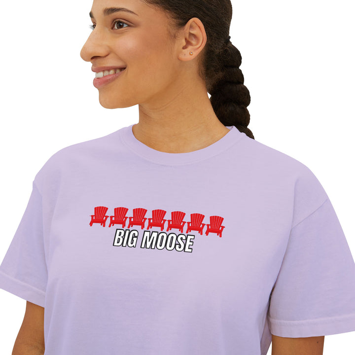 Big Moose ADK Chairs Ladies Boxy Tee