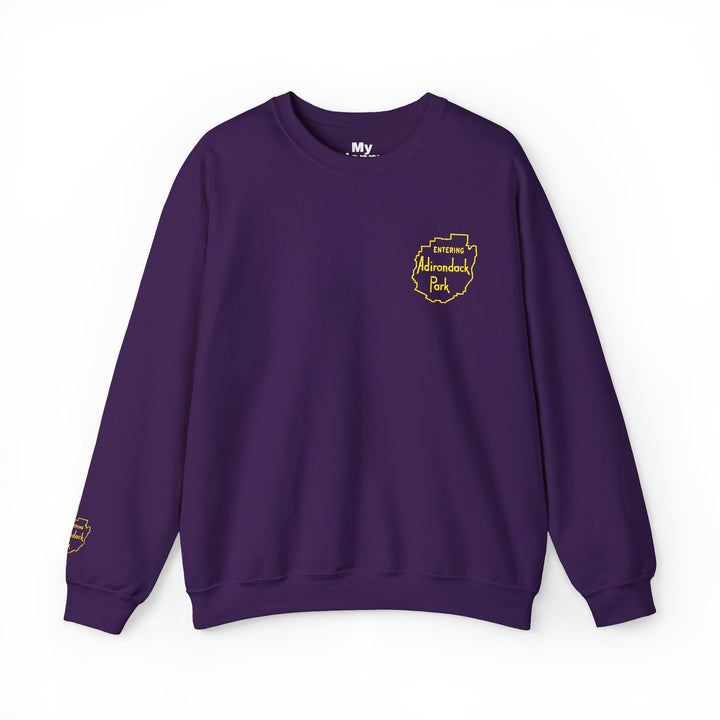 Entering Adirondack Park - Embroidered Sweatshirt