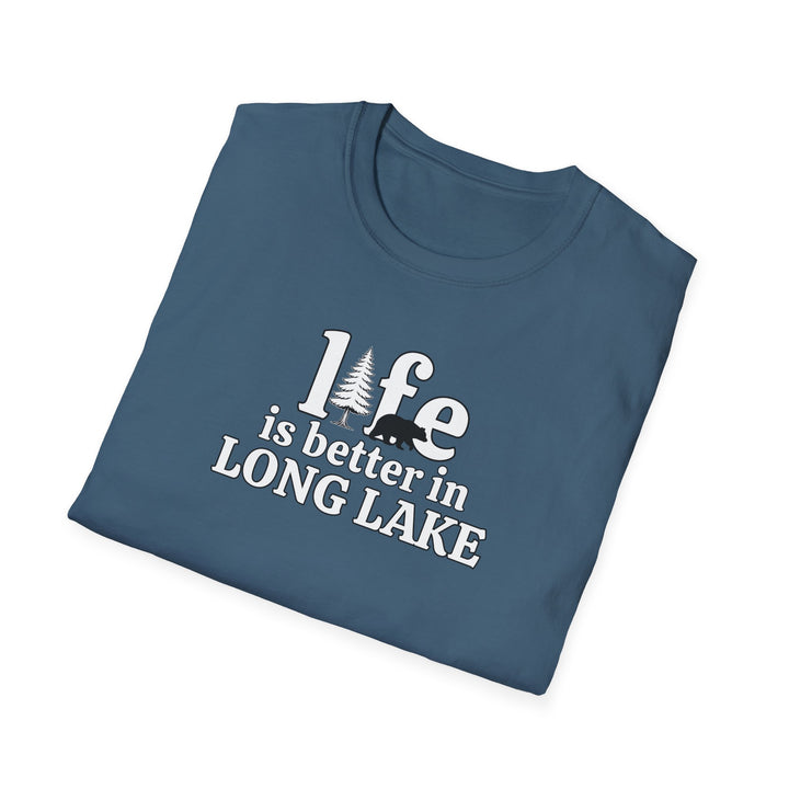 Life is Better in Long Lake Unisex T-Shirt