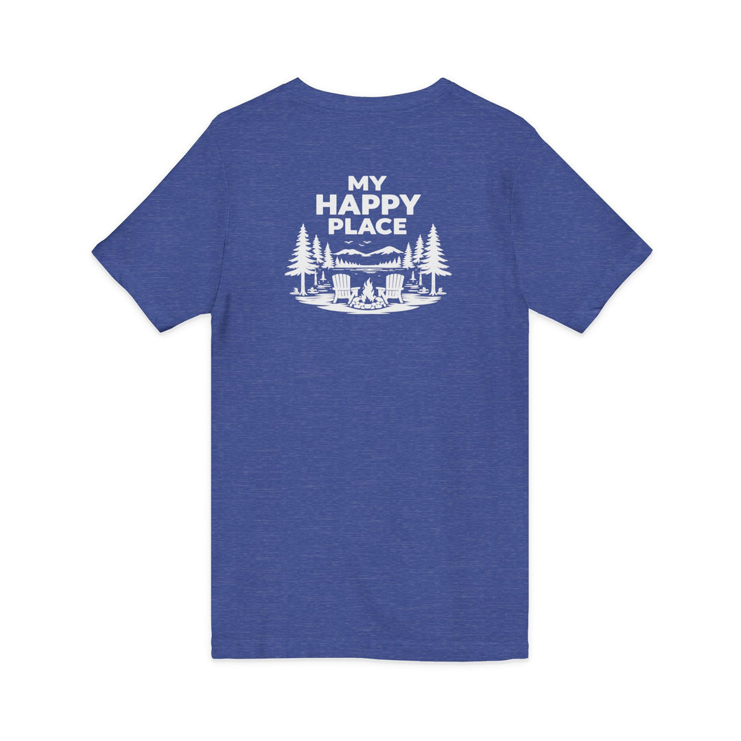 Adirondacks - My Happy Place Unisex V-Neck