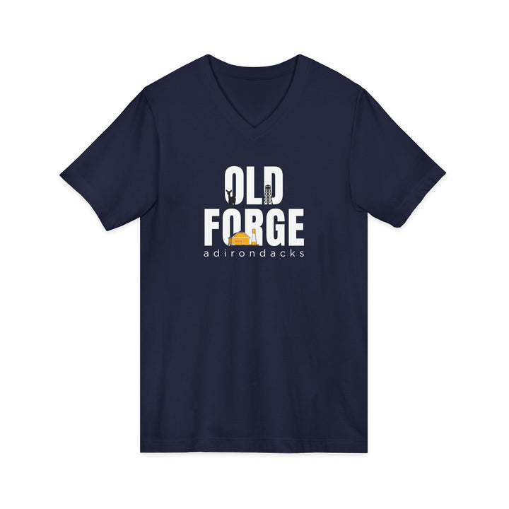 Old Forge Adirondacks Unisex V-Neck T-Shirt