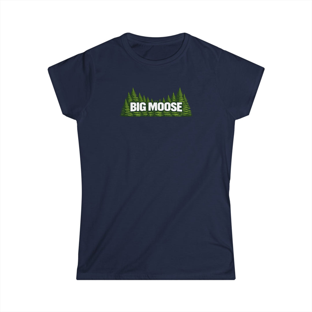 Big Moose Trees Ladies Tee