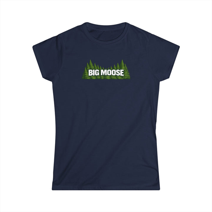 Big Moose Trees Ladies Tee