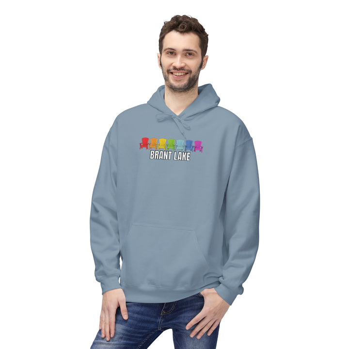 Brant Lake Rainbow Chairs Hoodie