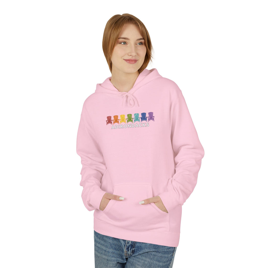 Adirondacks Rainbow Chairs Hoodie