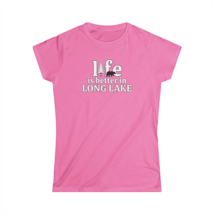Life is Better in Long Lake Ladies Tee