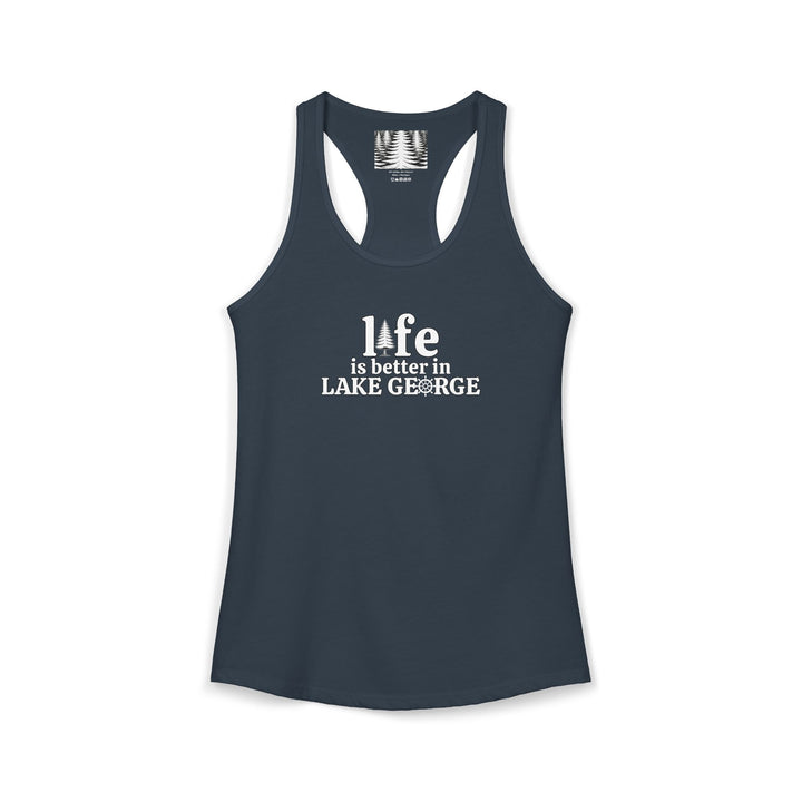 Life is Better in Lake George Racerback Tank