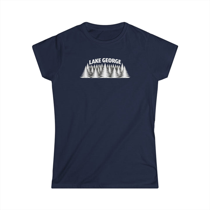 Lake George Ladies T-Shirt - Trees