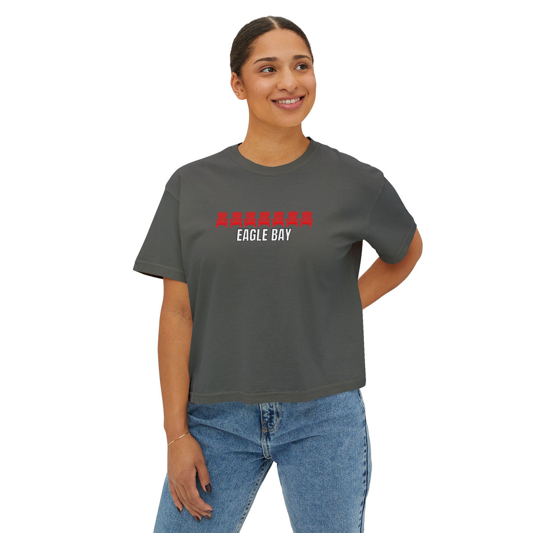 Eagle Bay Ladies Boxy Tee - ADK Chairs