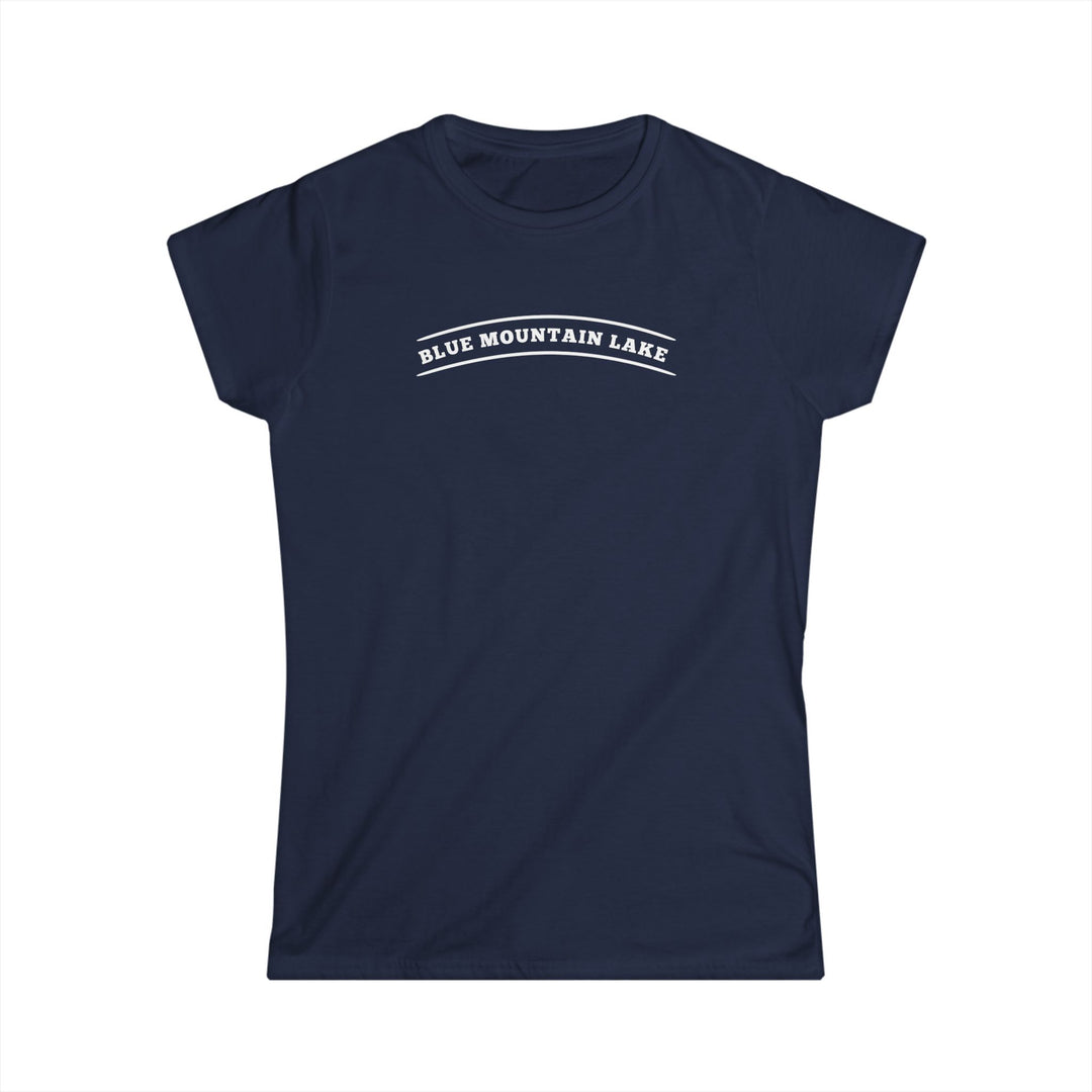 Blue Mountain Lake My Happy Place Ladies Tee