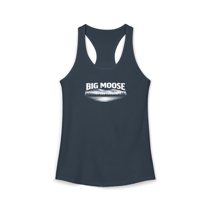 Big Moose Mtn Ladies Racerback Tank