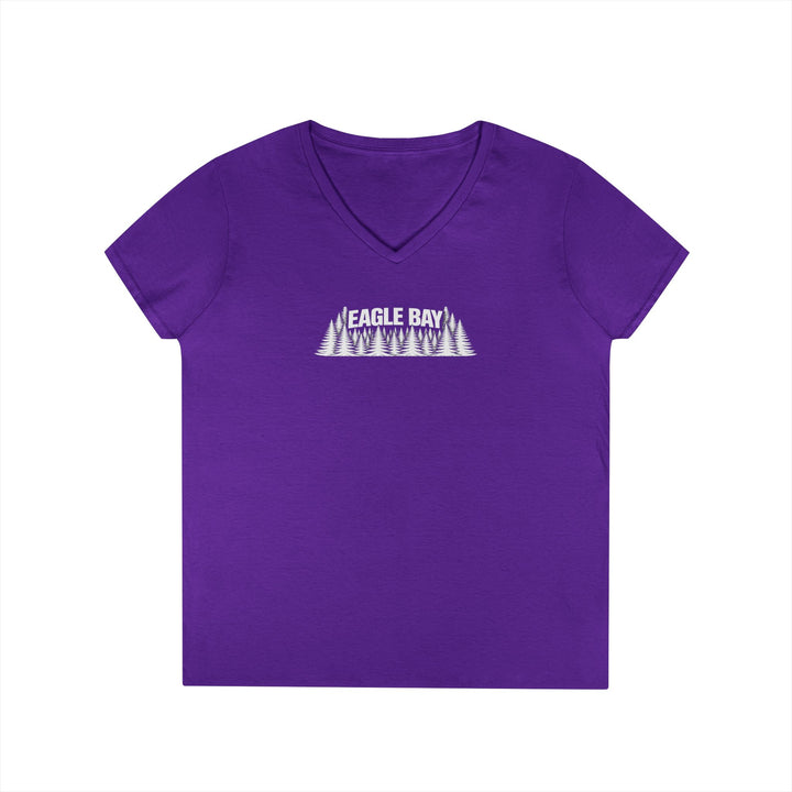 Eagle Bay Trees Ladies V-Neck T-Shirt